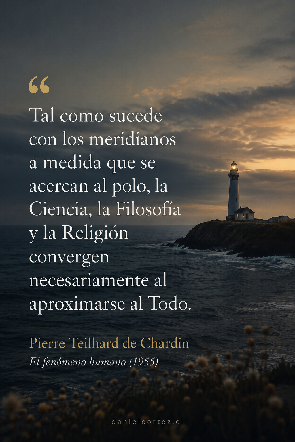 Cuando la ciencia, la filosofía y la religión dejan de competir