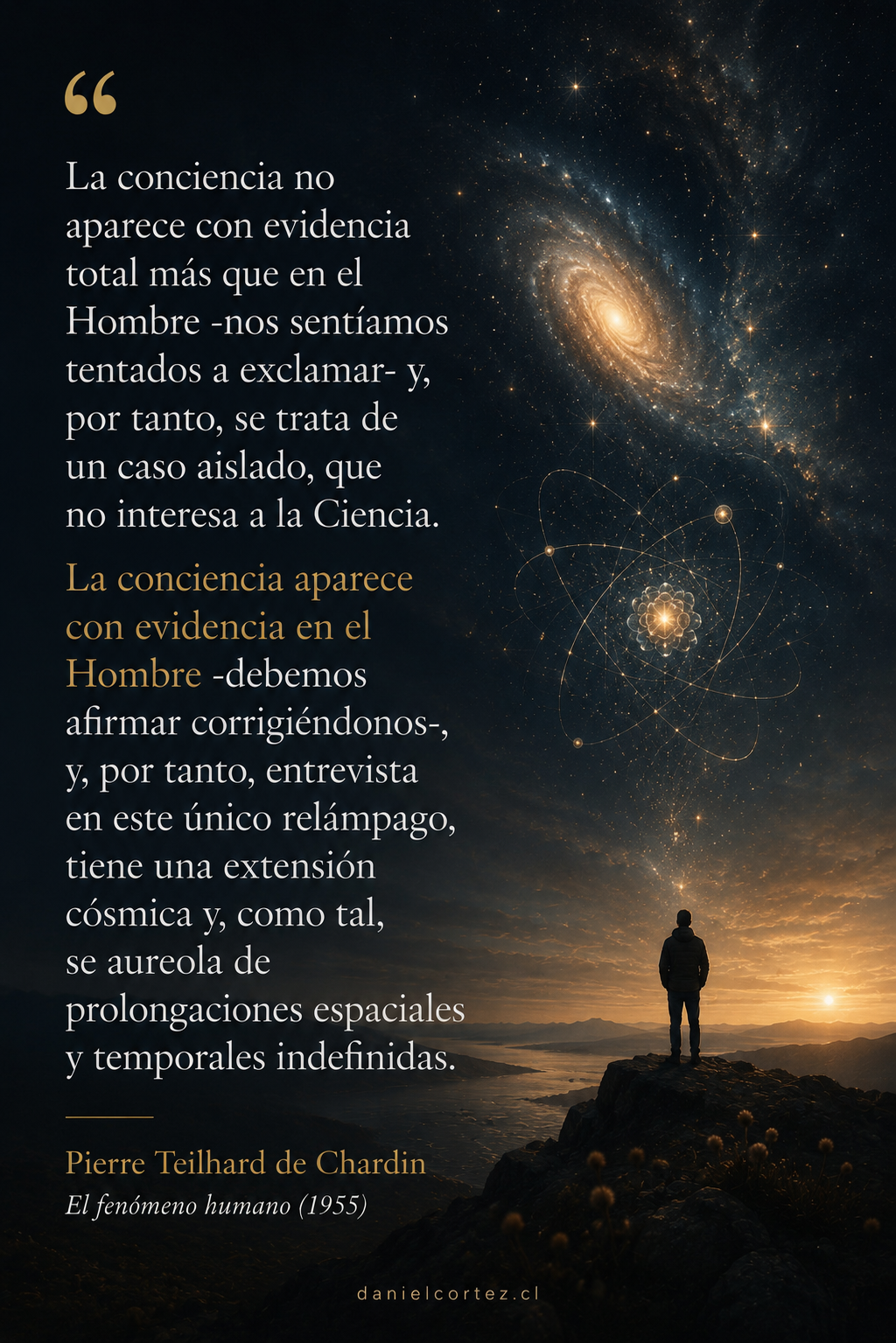 La conciencia como un fenómeno cósmico