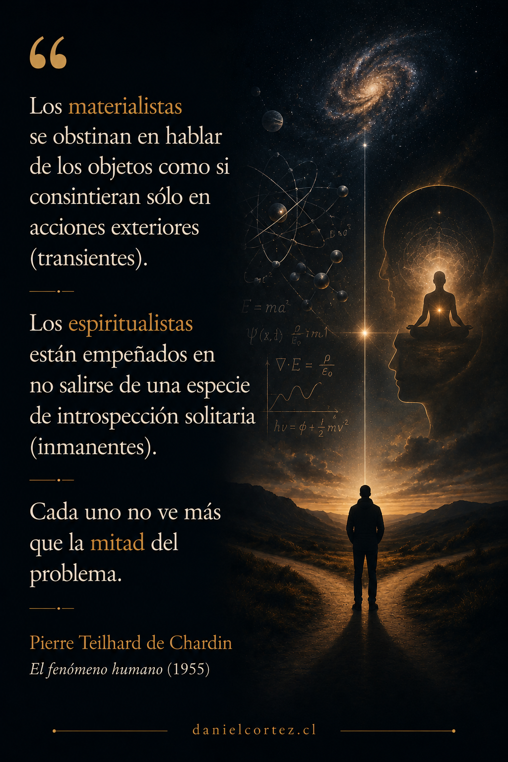 Cuando solo vemos la mitad de la realidad