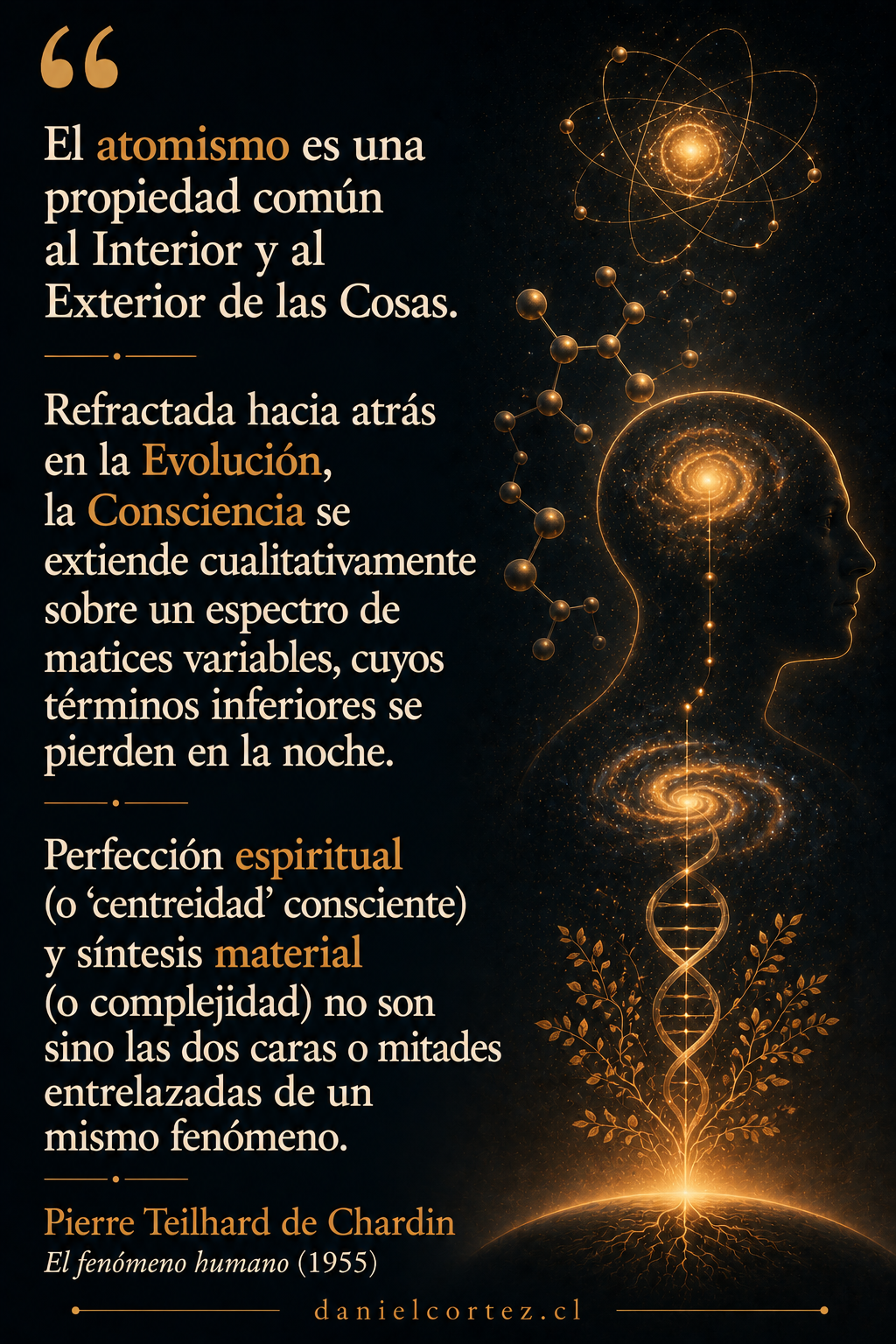 Materia y conciencia: dos caras de una misma realidad